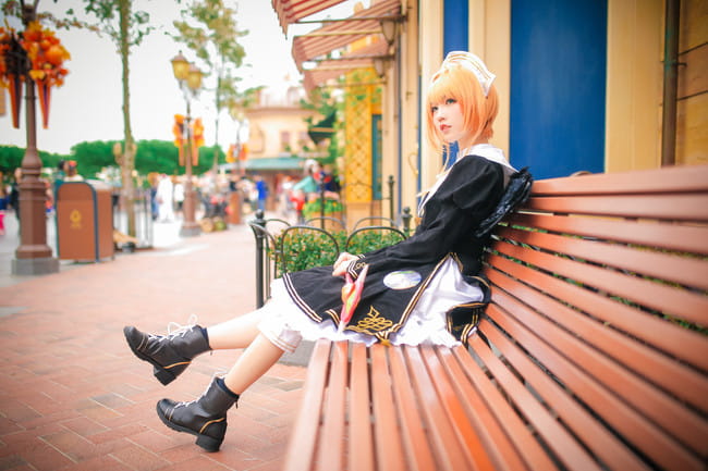 魔卡少女樱 木之本樱  黑天使插画 cosplay