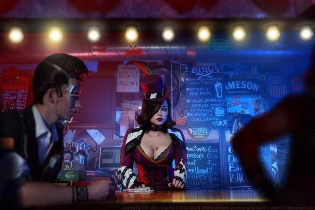 Borderlands2 无主之地 Gaige cosplay图片