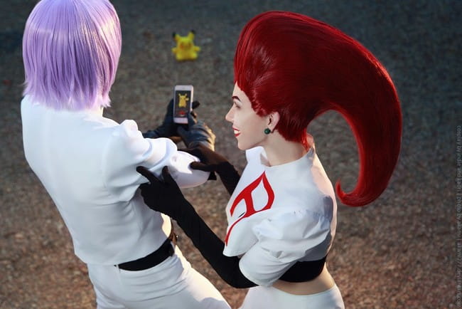 Pokemon GO in real 武藏小次郎cosplay图片