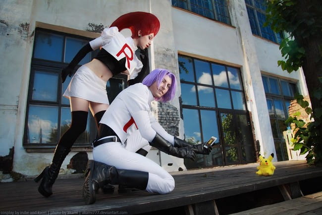 Pokemon GO in real 武藏小次郎cosplay图片