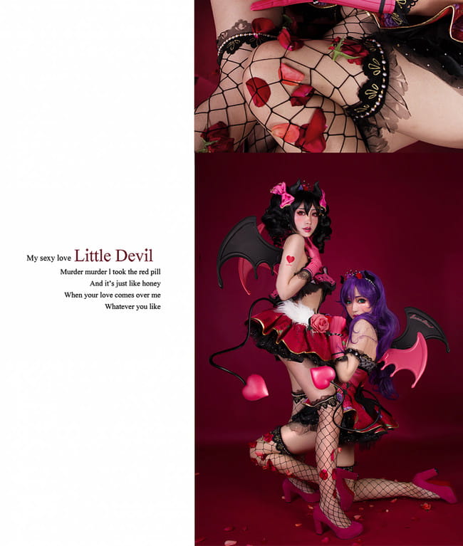 lovelive 小恶魔装cosplay图片
