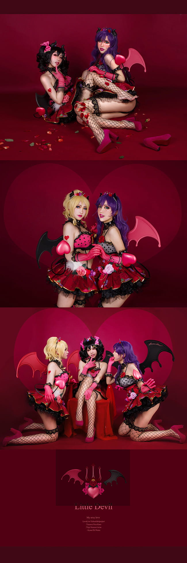 lovelive 小恶魔装cosplay图片