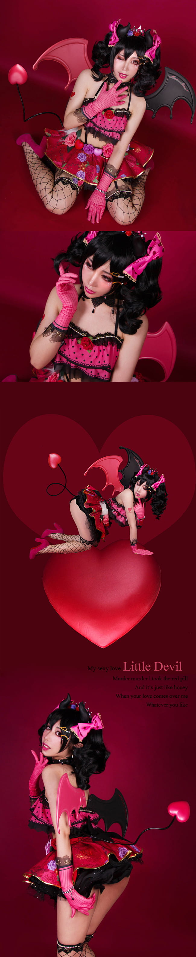 lovelive 小恶魔装cosplay图片