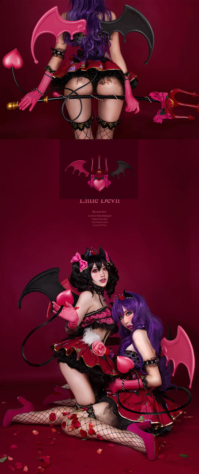 lovelive 小恶魔装cosplay图片