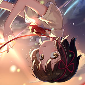 《你的名字》水宫三叶 二次元头像女生呆萌