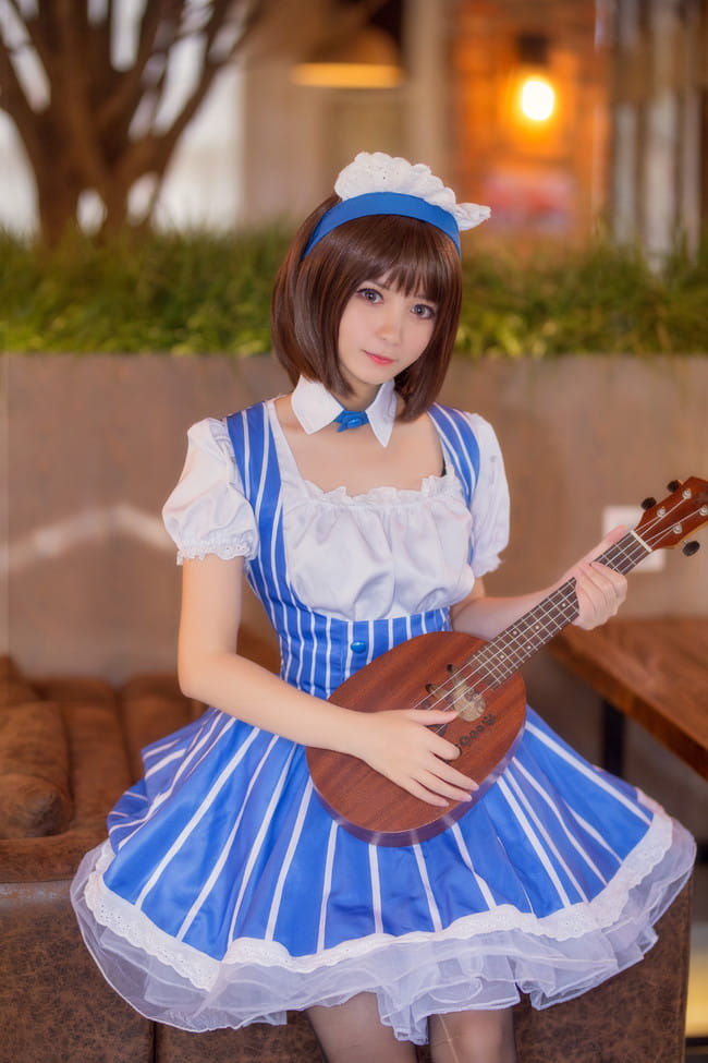 路人女主的养成方法 加藤惠女仆 cosplay