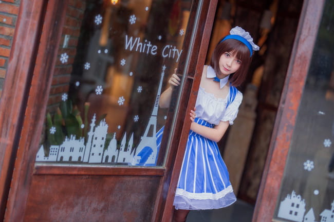 路人女主的养成方法 加藤惠女仆 cosplay