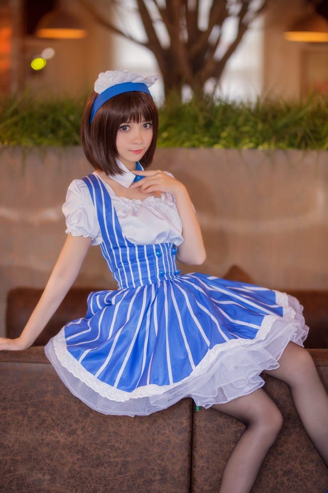 路人女主的养成方法 加藤惠女仆 cosplay