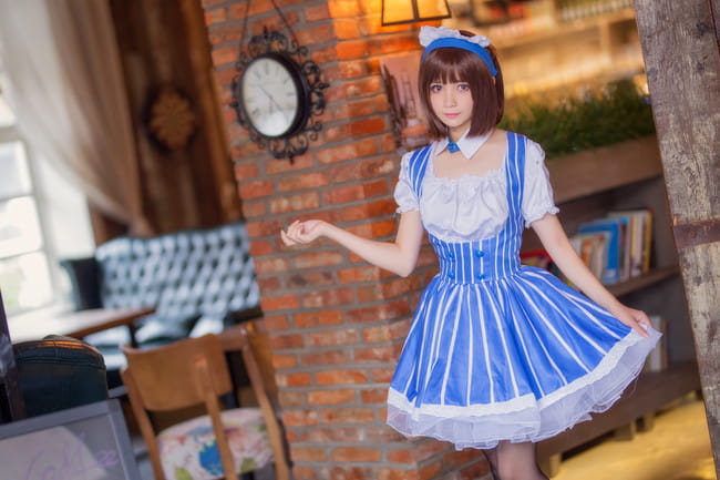 路人女主的养成方法 加藤惠女仆 cosplay