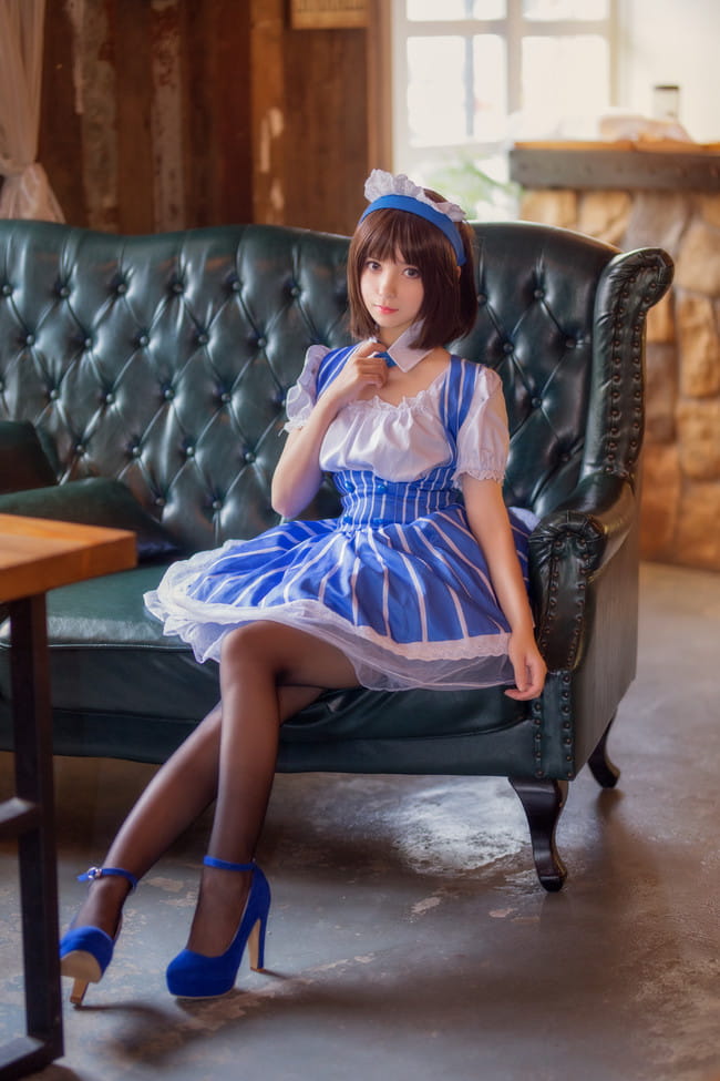 路人女主的养成方法 加藤惠女仆 cosplay