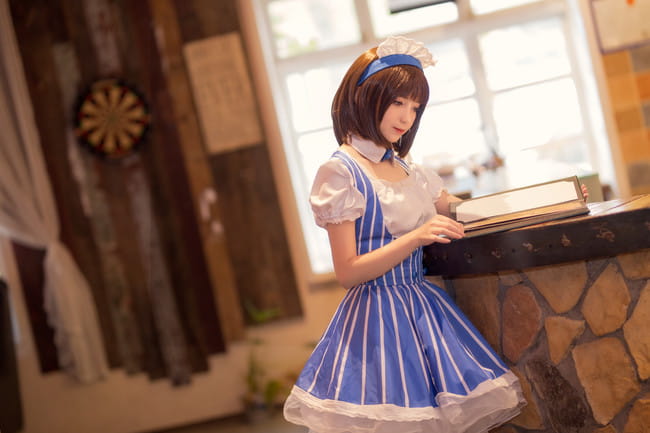 路人女主的养成方法 加藤惠女仆 cosplay