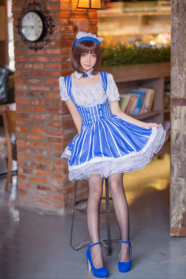 路人女主的养成方法 加藤惠女仆 cosplay