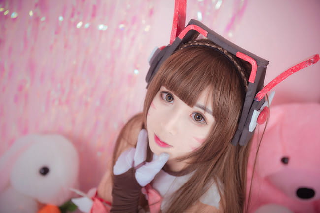 守望先锋 魔法少女D.Va cosplay