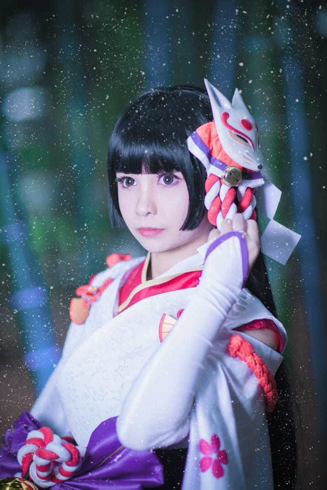 雪女cosplay 雪女cosplay