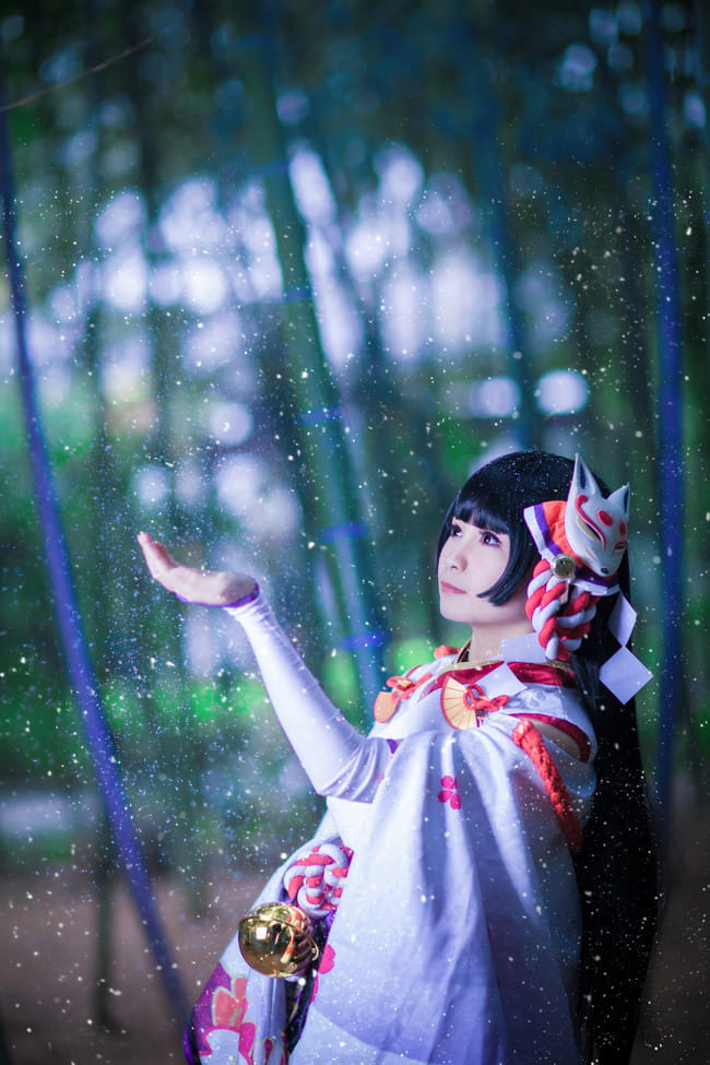 雪女cosplay 雪女cosplay