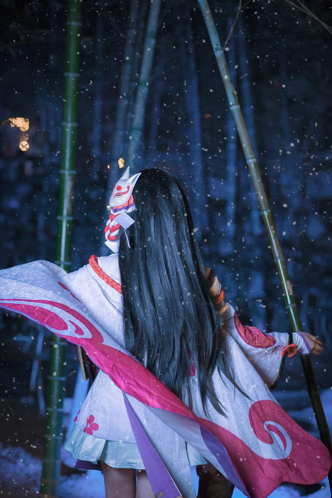 雪女cosplay 雪女cosplay