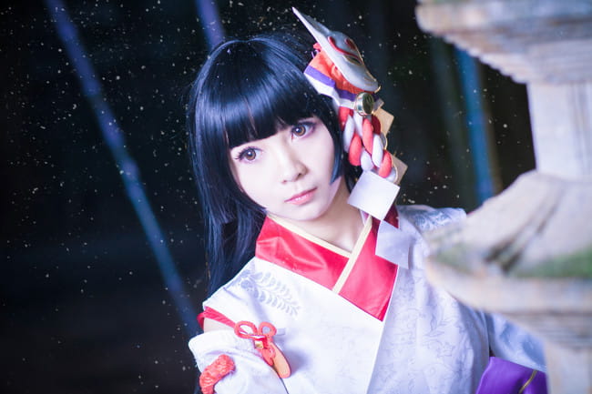 雪女cosplay 雪女cosplay