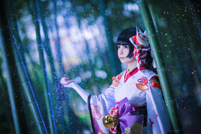雪女cosplay 雪女cosplay