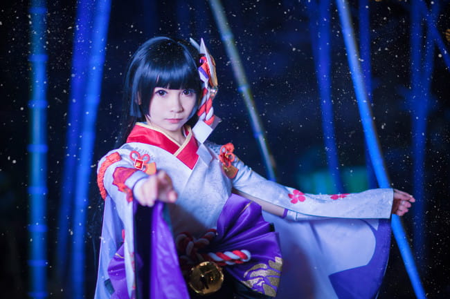雪女cosplay 雪女cosplay