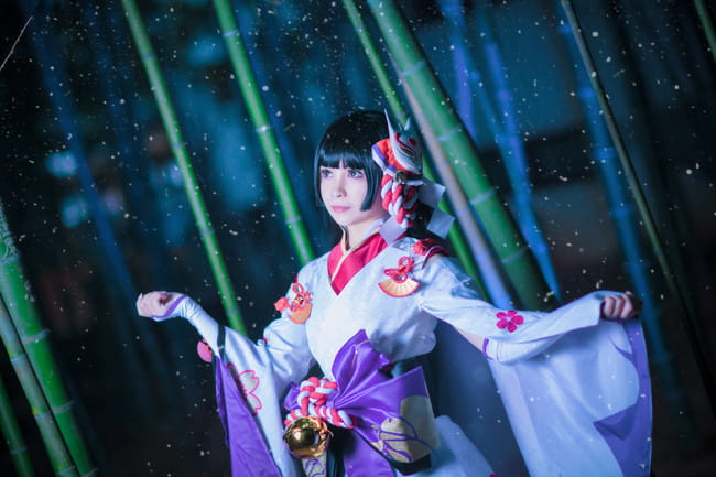 雪女cosplay 雪女cosplay