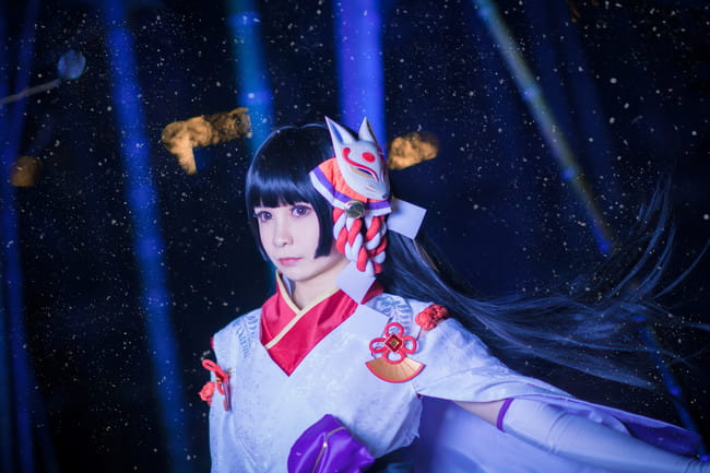 雪女cosplay 雪女cosplay