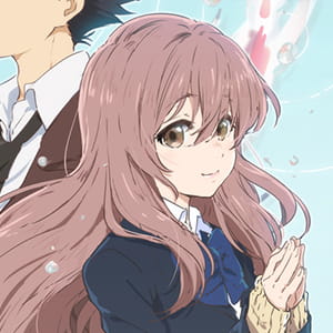 《声之形》西宫硝子 二次元头像女生呆萌