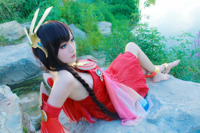 【王者荣耀】沧海之曜大乔cosplay