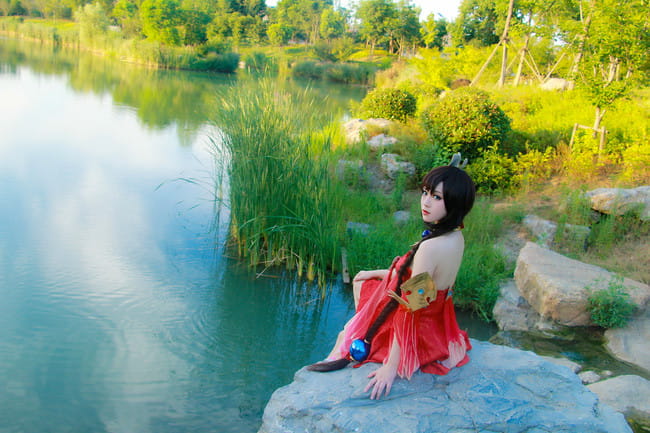 【王者荣耀】沧海之曜大乔cosplay