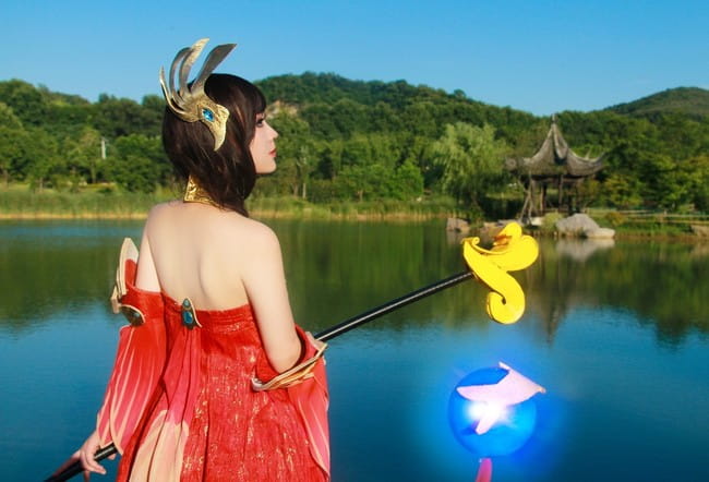 【王者荣耀】沧海之曜大乔cosplay