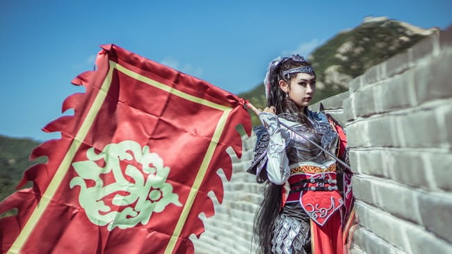 长枪独守大唐魂 cosplay