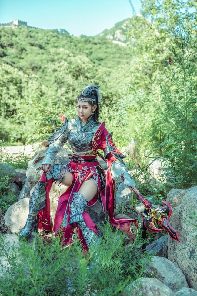 长枪独守大唐魂 cosplay