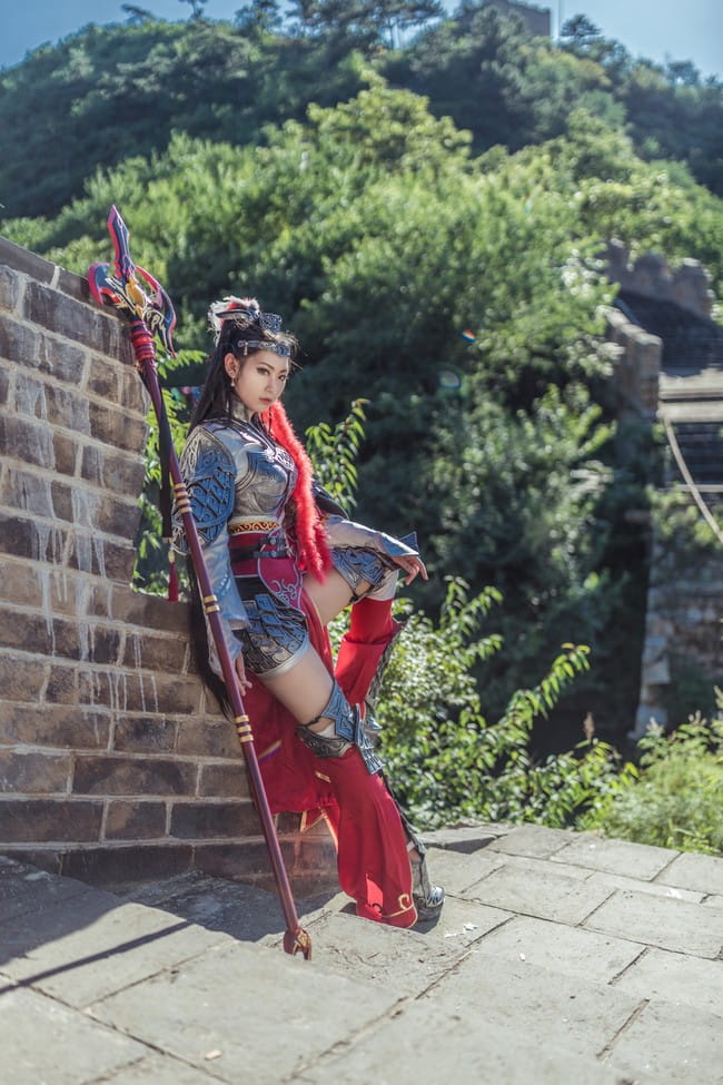 长枪独守大唐魂 cosplay
