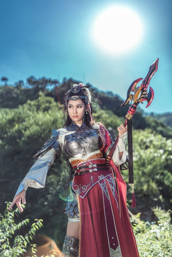 长枪独守大唐魂 cosplay