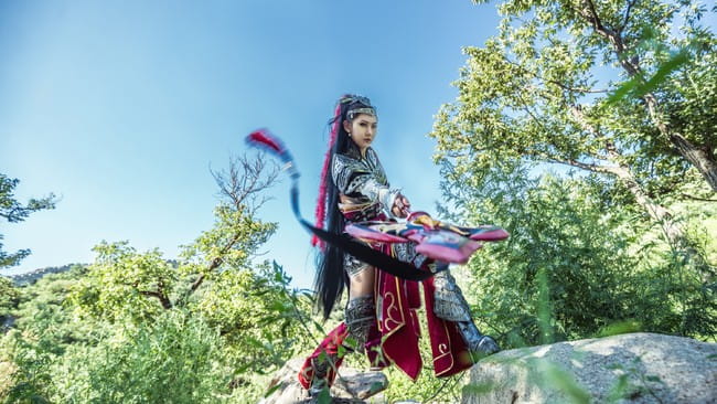 长枪独守大唐魂 cosplay