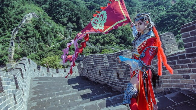 长枪独守大唐魂 cosplay