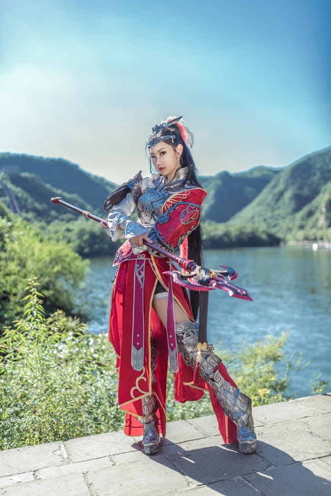长枪独守大唐魂 cosplay