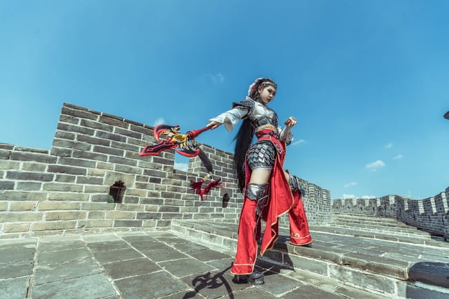 长枪独守大唐魂 cosplay