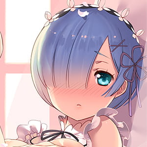 《蕾姆》 二次元头像女生呆萌