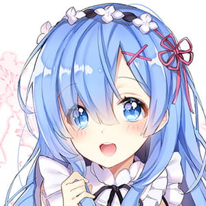 《蕾姆》 二次元头像女生呆萌