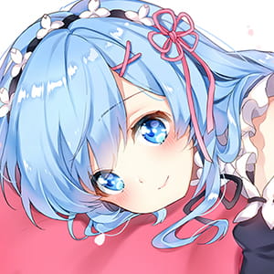 《蕾姆》 二次元头像女生呆萌