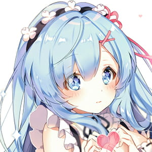 《蕾姆》 二次元头像女生呆萌