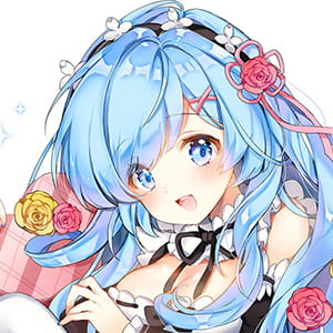 《蕾姆》 二次元头像女生呆萌