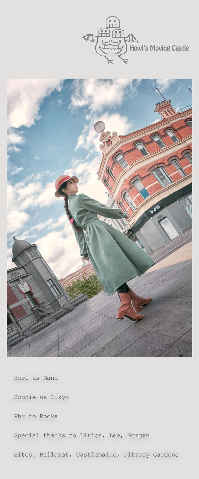 哈尔的移动城堡cosplay