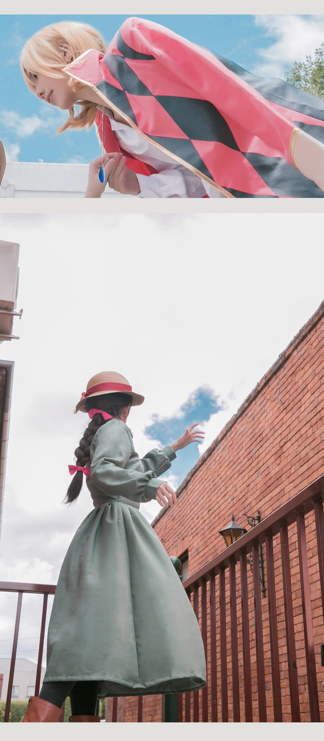 哈尔的移动城堡cosplay