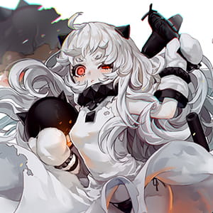 《北方棲姫》 二次元头像女生呆萌