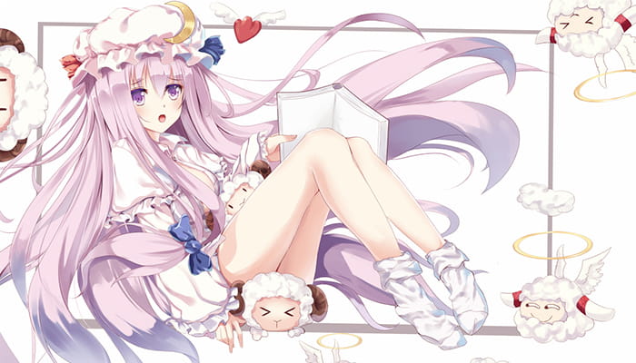 《帕秋莉·诺蕾姬》萌化安卓手机主题