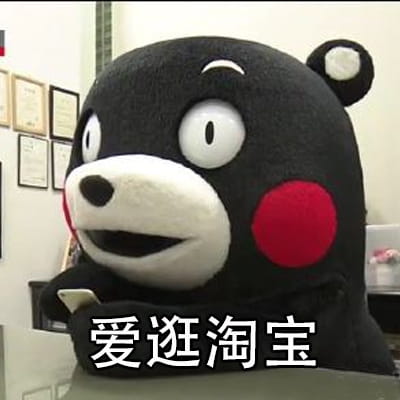 熊本熊之中年少女表情包