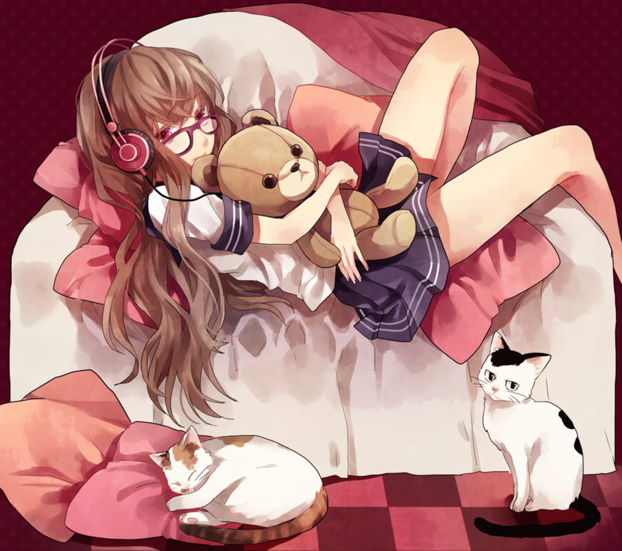 带你进入音乐少女的世界 电脑壁纸