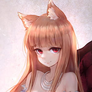 《贤狼赫萝》 二次元头像女生呆萌