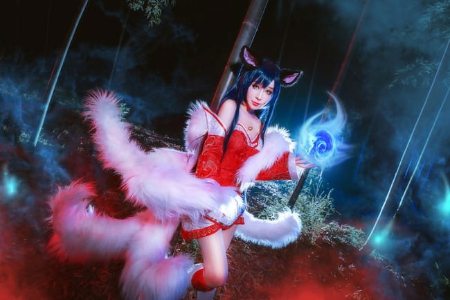 英雄联盟 阿狸cosplay